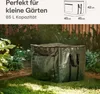 Praknu Thermo Komposter Klein 85L Platzsparend - Wetterfest Produktbild-Vorschau 3