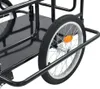 DELUKE® Fahrradanhänger mit Ladefläche NOEC schwarz | Produktbild-Vorschau 9