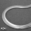 Armband 4mm Schlangenkette flach glänzend Silber 925 19cm Produktbild-Vorschau 3
