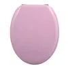 MSV Sedile WC Copriwater MDF con anima in legno "Rosa" Anteprima dell’immagine prodotto 1