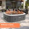 Nadmuchiwane jacuzzi AREBOS "Barcelona", 185x185 cm, Podgląd zdjęcia produktu 4