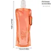 Faltbare Trinkflasche, Farbe:Rosa Produktbild-Vorschau 3