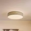 Lindby LED-Deckenlampe Ellamina, 60 cm, hellgrau, Textil Produktbild-Vorschau 2