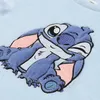 DISNEY Stitch Modré, POLAROVÉ, dvoudílné dámské pyžamo, Náhled obrázku produktu 9