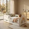 Happy Babies Novula Kinderbett mit Rausfallschutz Junge Produktbild-Vorschau 3