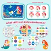 Jouets éducatifs Busy Board en feutre pour enfants, planche Voir les images du produit 4