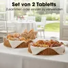 Mica Decorations Eleta Servírovací podnos kulatý – sada 2 Náhled obrázku produktu 8