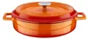 LAVA Bräter orange Ø 29 cm, Serie Casseroles round Höhe: Produktbild-Vorschau 2