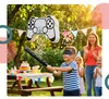 Relaxdays Pinata Gamer, tyč a maska, detská party pinata, Náhľad obrázku produktu 3