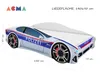 ACMA Jugendbett Kinderbett Auto-Bett Junior Cars Bett Produktbild-Vorschau 4