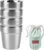 Outdoor-Edelstahlbecher, tragbar, hochtemperaturbestaendig, Produktbild-Vorschau 1