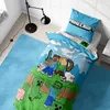 Minecraft "Pixelwelt" Bettwäsche- Set 135x200 + 80x80 cm in Produktbild-Vorschau 2