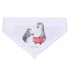 Mr. & Mrs. Panda Halstuch Für Hunde Pinguin mit Kind - Weiß Produktbild-Vorschau 3