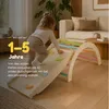 Dastium Kids Klettergerüst 6-in-1 Pastell – Pikler Dreieck Produktbild-Vorschau 6
