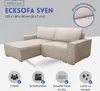 MEBLE LUX Ecksofa SVEN, Schlafsofa L-Form mit Produktbild-Vorschau 3