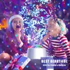 LED-Sternenwellen 16 Szenen Galaxie-Projektor， Bluetooth Produktbild-Vorschau 2