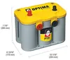 OPTIMA Optima YellowTop Starterbatterie 12V 55Ah 765A/EN Produktbild-Vorschau 4