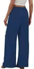 ASKSA Damen Hosen Sommer Weite Hohe Taille Bein Baggy Produktbild-Vorschau 5
