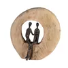 Gilde Skulptur, rund, "Paar", Paarmotiv, Aluminium, Podgląd zdjęcia produktu 1