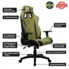 Arozzi Avanti Soft Fabric™ Gamingstuhl - Moosgrün Produktbild-Vorschau 4