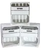 3er Set weiße Regalkiste mit Schublade quer 50cm x 40cm x Produktbild-Vorschau 1