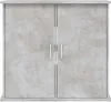vidaXL Aquariumständer Betongrau 81 x 36 x 73 cm Produktbild-Vorschau 5