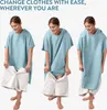 JEMIDI Badeponcho Unisex - Surf Poncho aus Mikrofaser - Produktbild-Vorschau 3