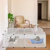 JOIEYOU Enclos pour petits animaux 145x75x48cm Enclos Voir les images du produit 3