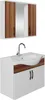 Badezimmermöbel Set Mercan 80 | Keramikwaschbecken Produktbild-Vorschau 2