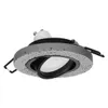 A close-up, studio shot of a recessed spotlight fixture. Produktbild-Vorschau