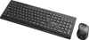 MediaRange MROS104 Set tastiera e mouse senza fili nero Anteprima dell’immagine prodotto 1