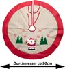 Christbaumdecke Nikolaus Weihnachtsbaumdecke 90cm Produktbild-Vorschau 4