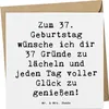 Mr. & Mrs. Panda Grußkarte Spruch 37. Geburtstag Produktbild-Vorschau 1