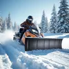 Lame à neige universelle 1200x400mm réglable pour tracteur Voir les images du produit 2