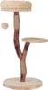 Duvo+ Kratzbaum Nina Natural Wood beige Produktbild-Vorschau 1
