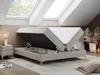 Boxspringbett ohne Kopfteil mit Bettkasten, Bett niedriges Produktbild-Vorschau 2