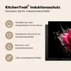 KitchenYeah© Herdabdeckplatte Blumen - Rosa - Wasser - Produktbild-Vorschau 6