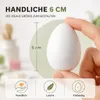50x Styroporeier - Ostereier zum Basteln - Ostern Deko Produktbild-Vorschau 3
