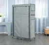 Herzberg HG-8012: Úložná skříň šedá Náhled obrázku produktu 7