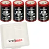 4x Kraftmax LS 14250 3,6V Hochleistungs-  Batterie 1/2 AA / Produktbild-Vorschau 1