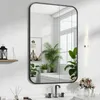 Specchio da bagno 20'' x 28'' con cornice in alluminio per Anteprima dell’immagine prodotto 1