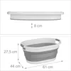 Relaxdays Wäschekorb faltbar, 36 l, Wäschewanne aus Produktbild-Vorschau 6