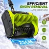 ZELURXX Akku-Schneefräse 900 W, 25 cm Räumbreite, bis 8 m Produktbild-Vorschau 5