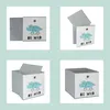 Set da 3 Relaxdays, contenitori per bambini, graziosi Anteprima dell’immagine prodotto 5