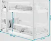 Kinderbett Hochbett Etagenbett 80x180 | 90x190 | 90x200 cm, Produktbild-Vorschau 5