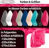 Kuscheldecke 230x270 cm Rosa Wohndecke Flauschige Winter Produktbild-Vorschau 7
