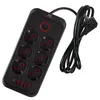 Maclean Steckdosenleiste 6-fach Verlängerungskabel + 4xUSB Produktbild-Vorschau 1