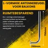 Extralink Balkonhouder voor satellietantenne 250 × 750 mm, Productafbeelding-voorbeeld 7
