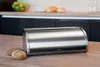 Brabantia Matt Steel Roll Top Bread Bin, Prostokątny, Stal Podgląd zdjęcia produktu 14