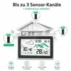 Digitale Funk-Wetterstation mit Außensensor – Produktbild-Vorschau 5